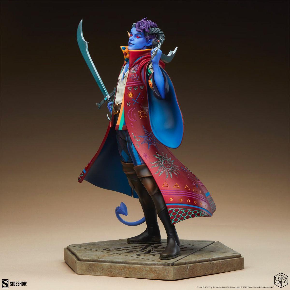 SID200628 Critical Role - Mollymauk Tealeaf Mighty Nein Statue - Sideshow Collectibles - Titan Pop Culture