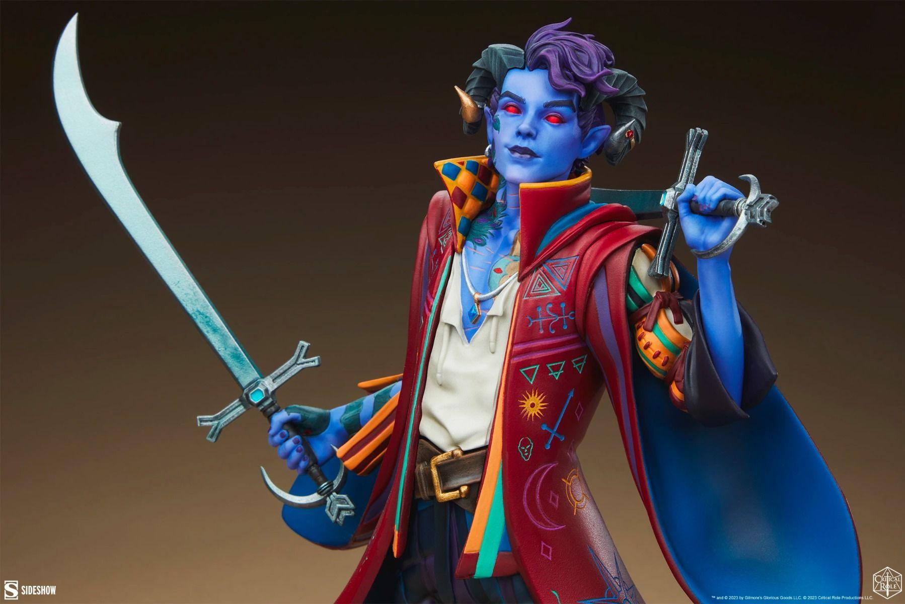 SID200628 Critical Role - Mollymauk Tealeaf Mighty Nein Statue - Sideshow Collectibles - Titan Pop Culture