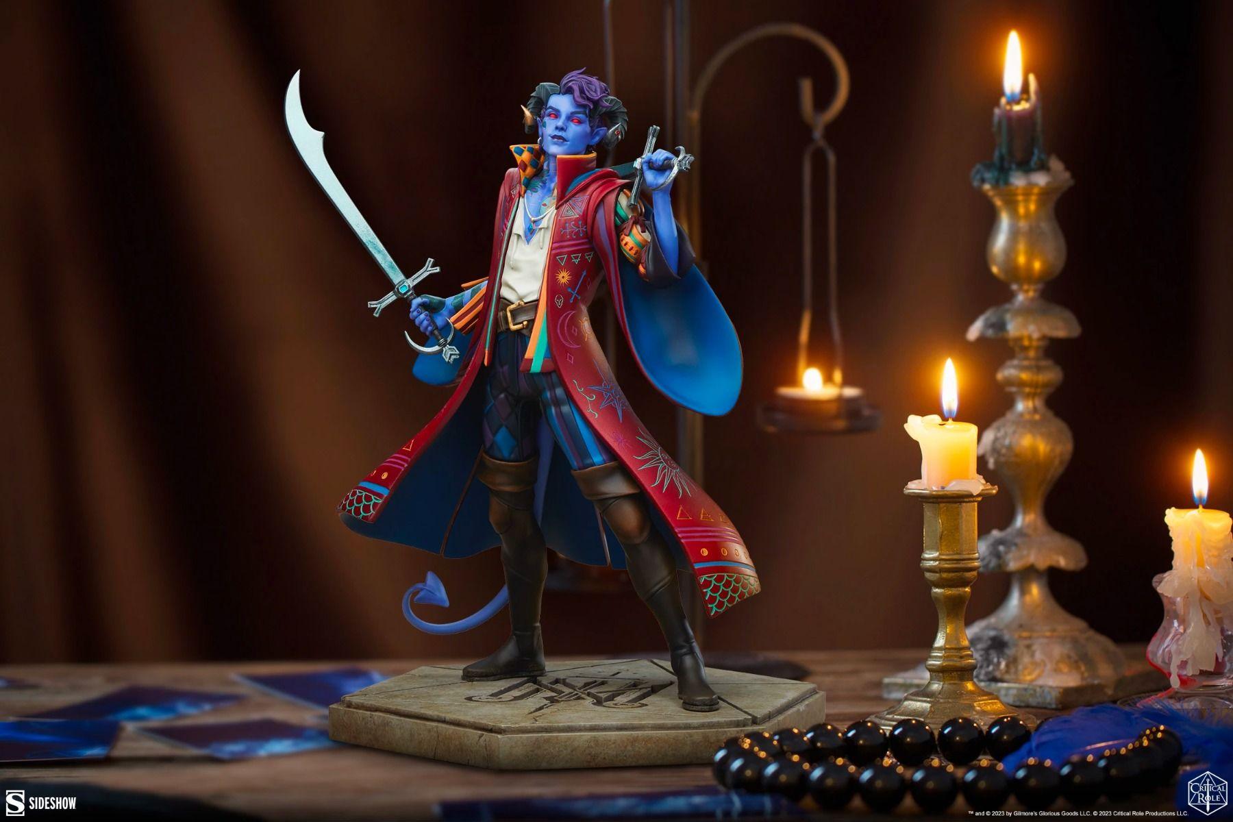 SID200628 Critical Role - Mollymauk Tealeaf Mighty Nein Statue - Sideshow Collectibles - Titan Pop Culture