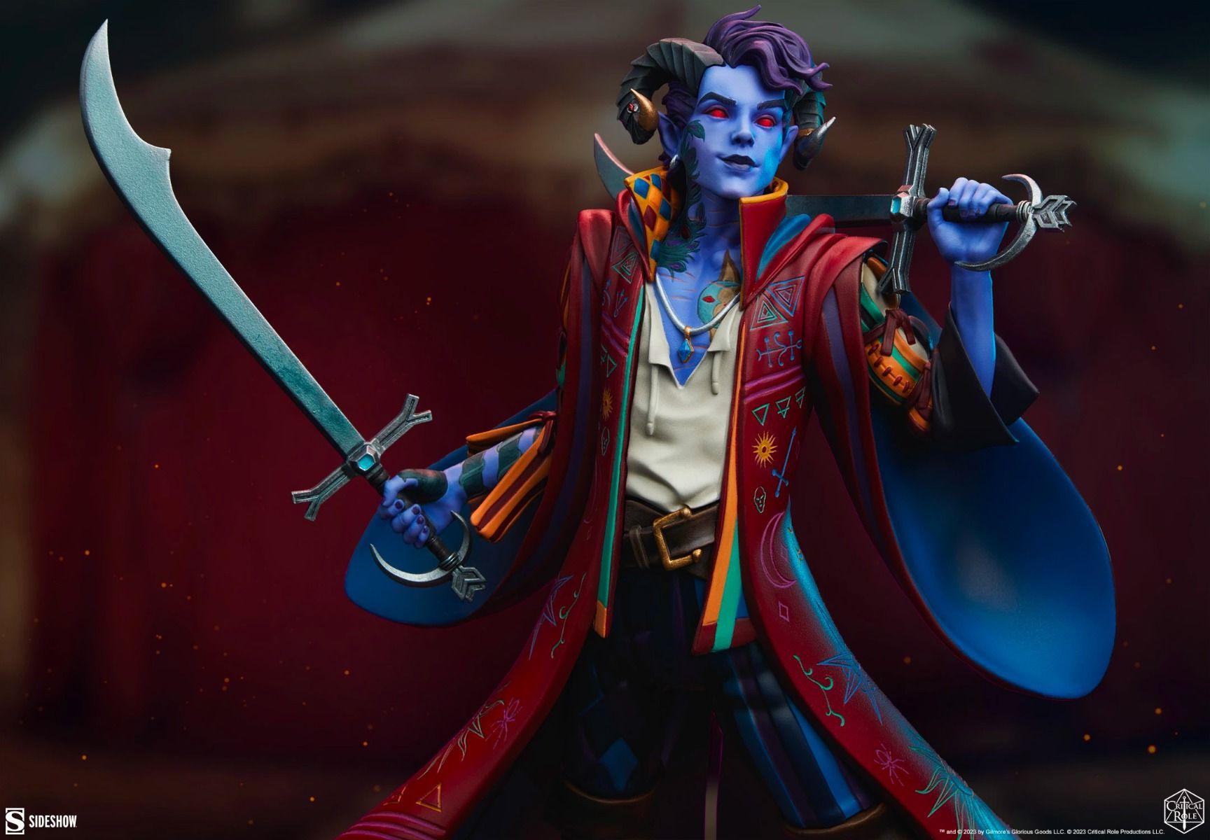 SID200628 Critical Role - Mollymauk Tealeaf Mighty Nein Statue - Sideshow Collectibles - Titan Pop Culture