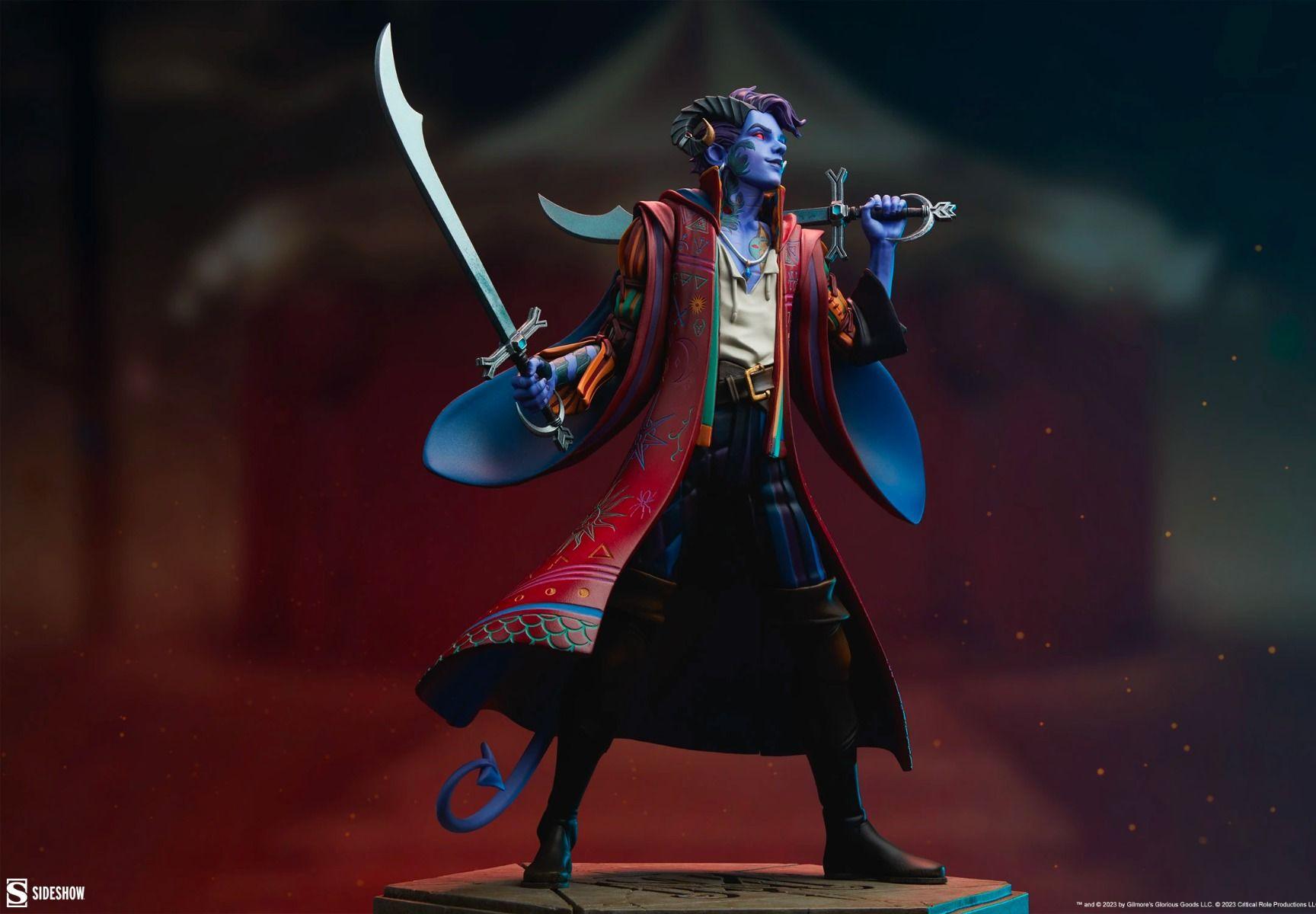 SID200628 Critical Role - Mollymauk Tealeaf Mighty Nein Statue - Sideshow Collectibles - Titan Pop Culture