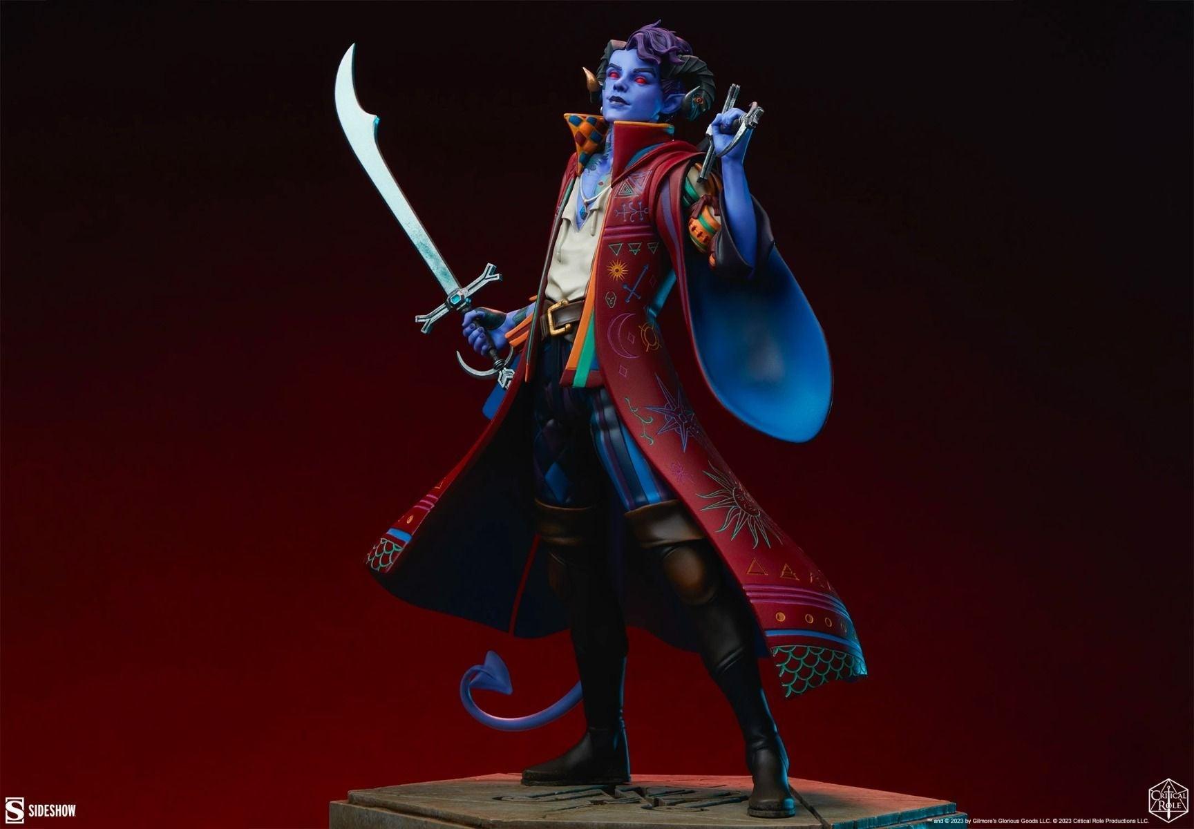 SID200628 Critical Role - Mollymauk Tealeaf Mighty Nein Statue - Sideshow Collectibles - Titan Pop Culture