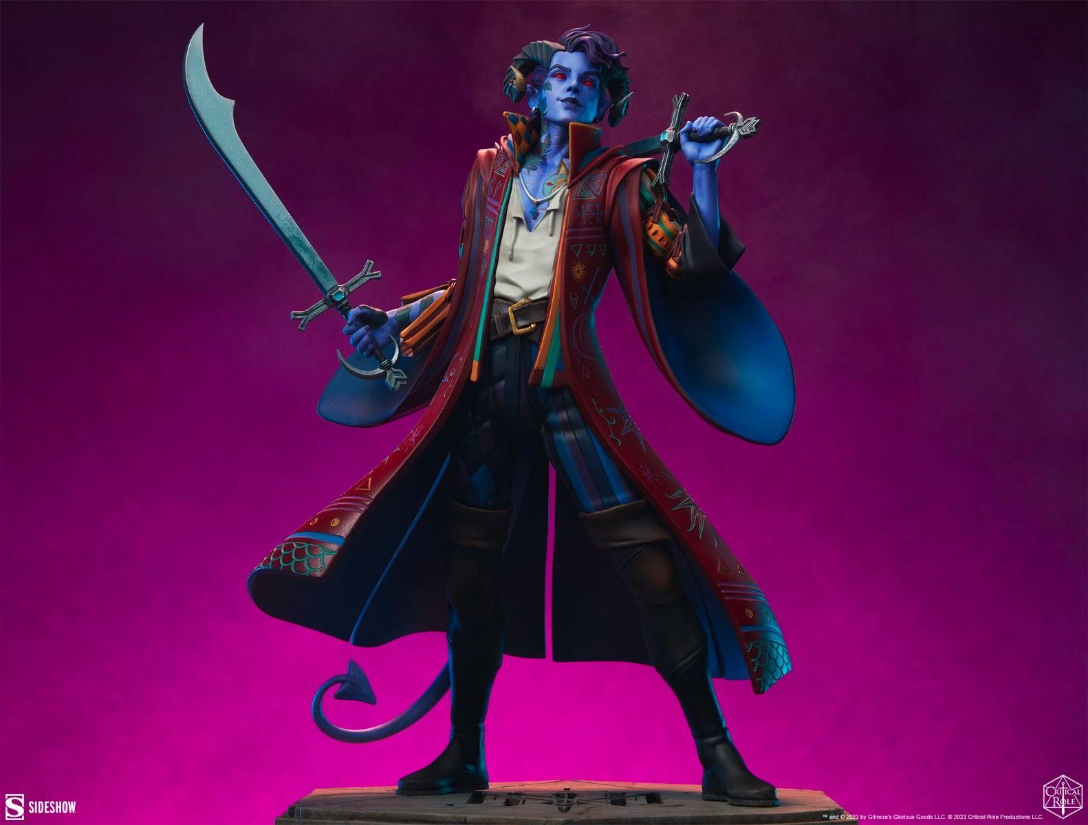 SID200628 Critical Role - Mollymauk Tealeaf Mighty Nein Statue - Sideshow Collectibles - Titan Pop Culture