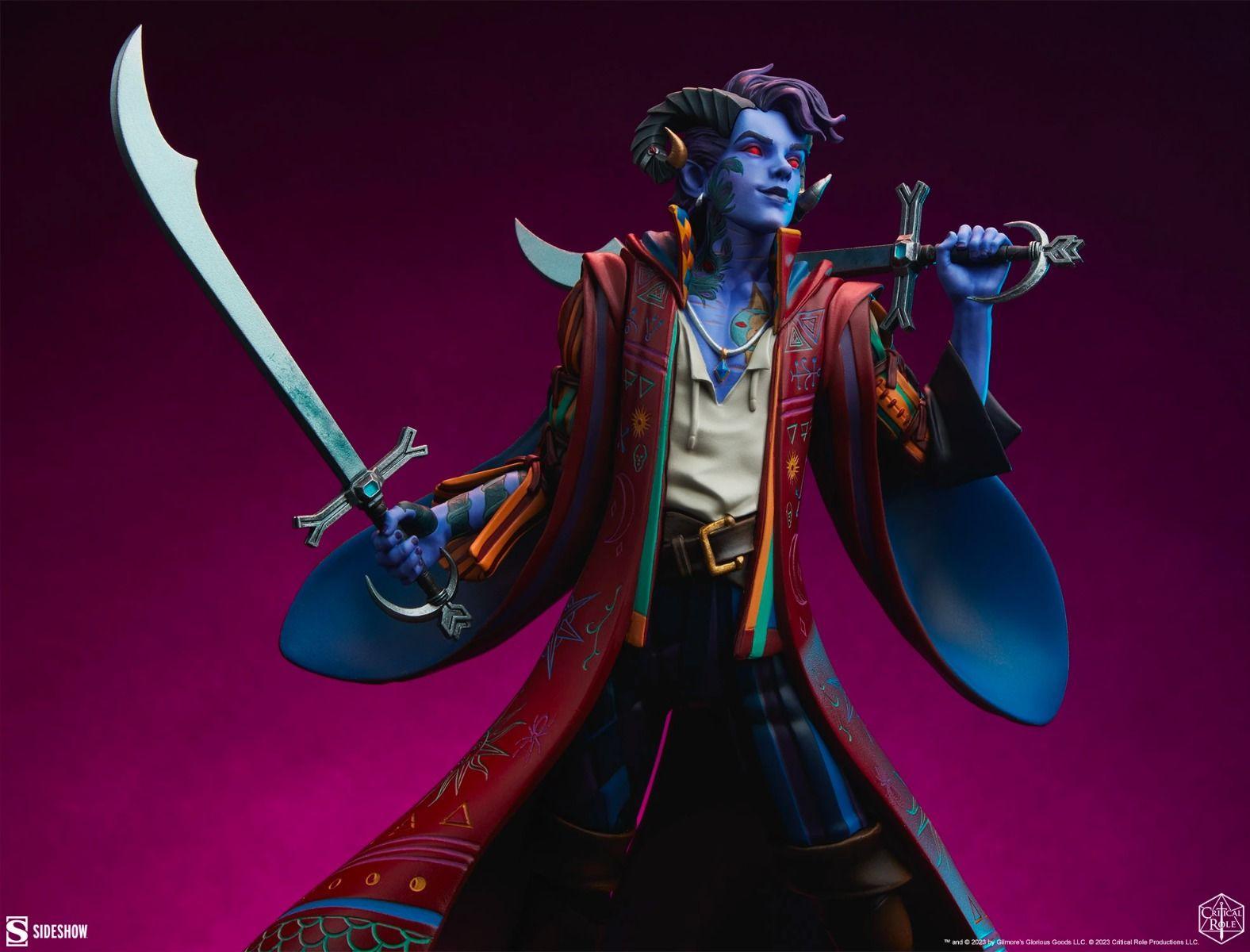 Critical Role - Mollymauk Tealeaf Mighty Nein Statue Statue by Sideshow Collectibles | Titan Pop Culture