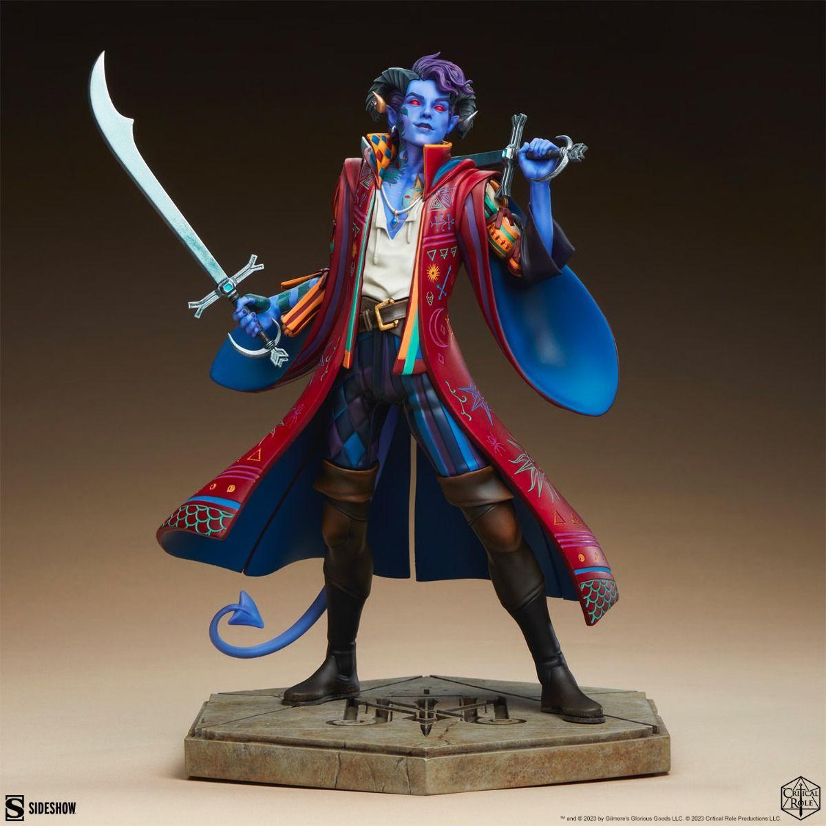 SID200628 Critical Role - Mollymauk Tealeaf Mighty Nein Statue - Sideshow Collectibles - Titan Pop Culture