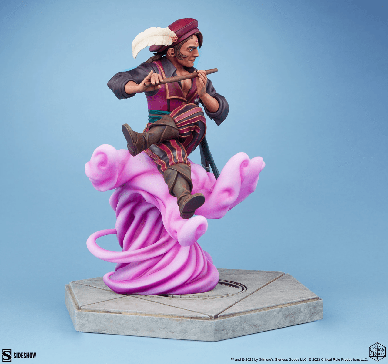 SID200636 Critical Role - Scanlan Shorthalt (Vox Machina) Statue - Sideshow Collectibles - Titan Pop Culture