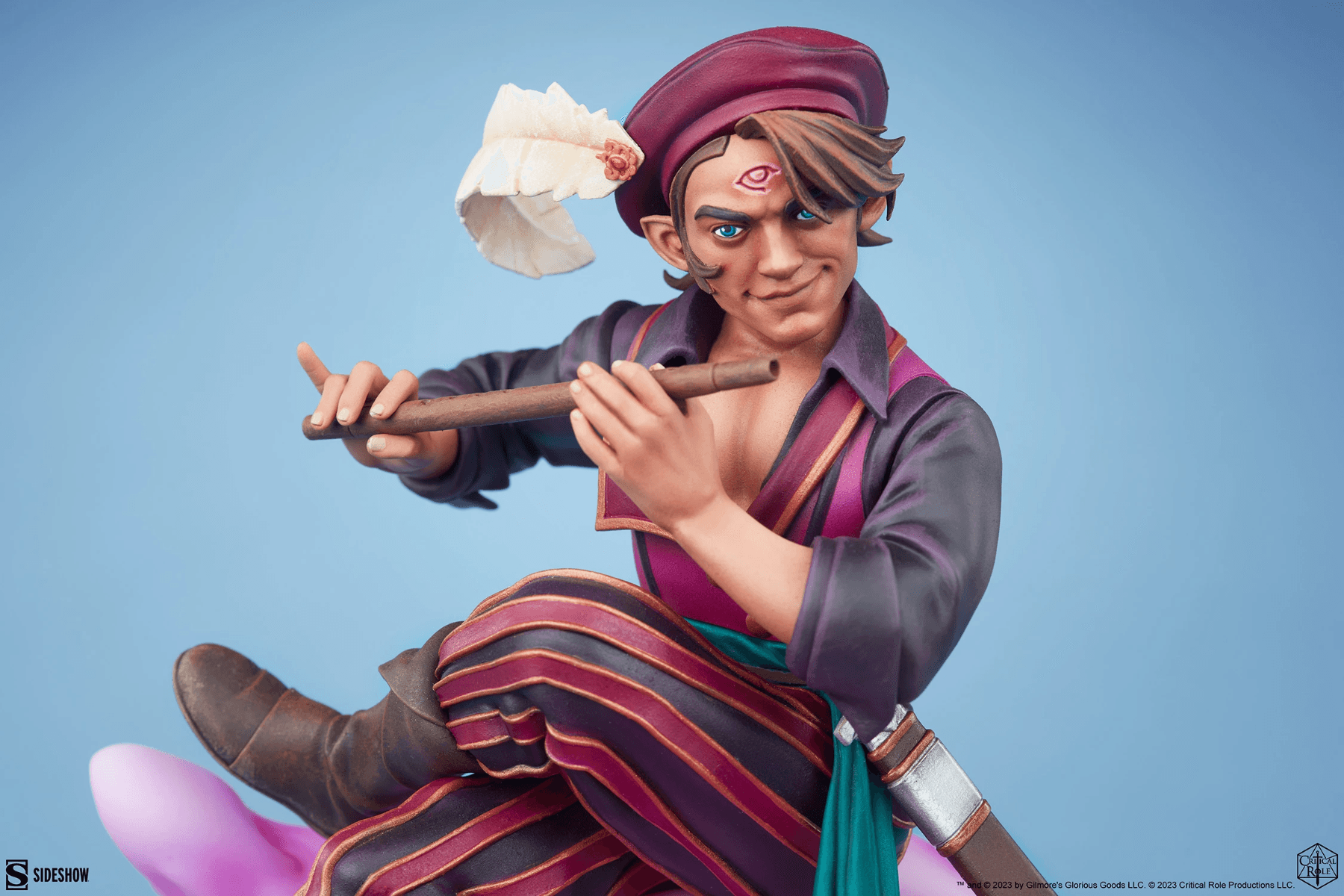 SID200636 Critical Role - Scanlan Shorthalt (Vox Machina) Statue - Sideshow Collectibles - Titan Pop Culture