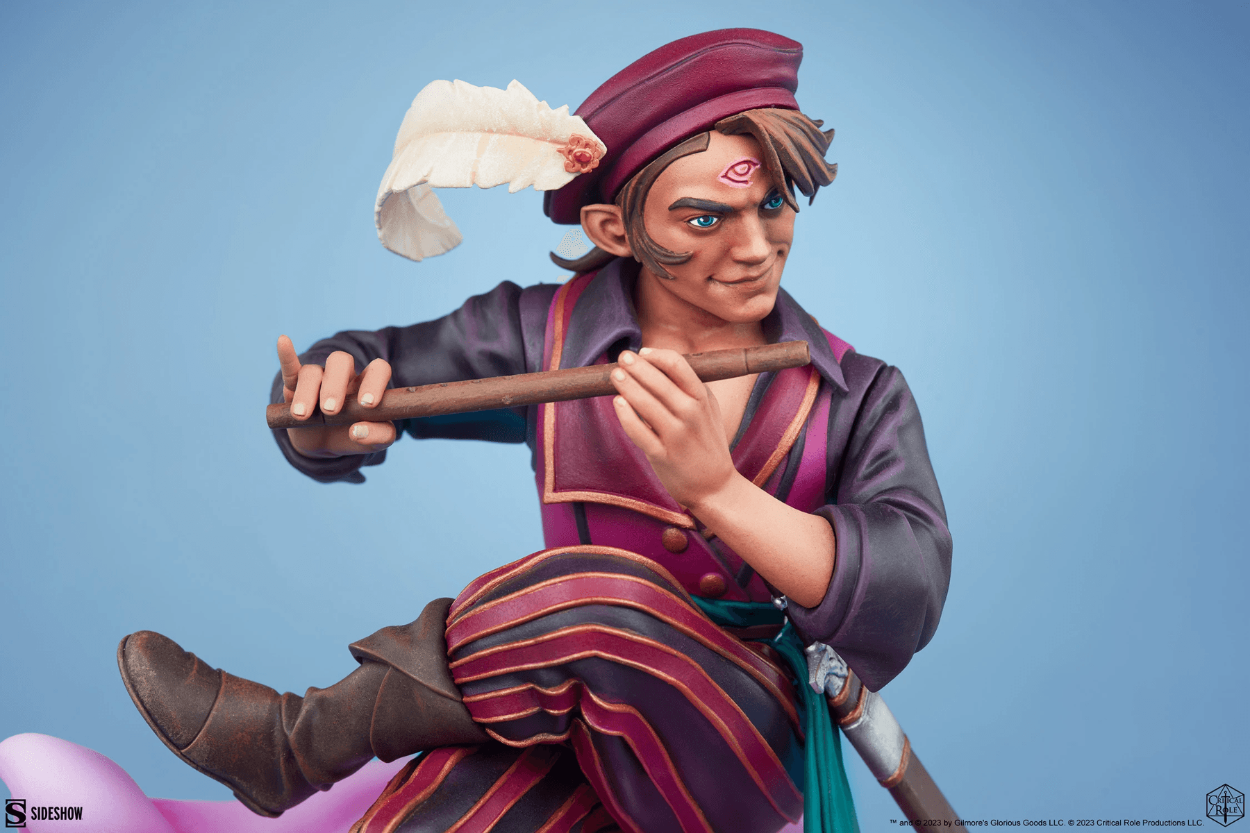 SID200636 Critical Role - Scanlan Shorthalt (Vox Machina) Statue - Sideshow Collectibles - Titan Pop Culture