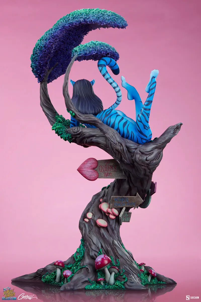 SID2006562 Fairytale Fantasies - Lady Cheshire Cat Deluxe Statue - Sideshow Collectibles - Titan Pop Culture