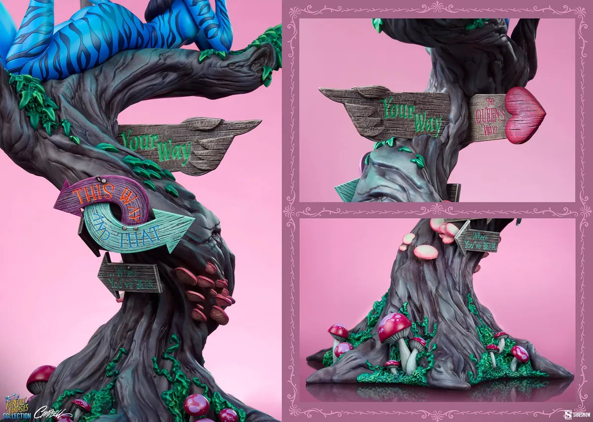 SID2006562 Fairytale Fantasies - Lady Cheshire Cat Deluxe Statue - Sideshow Collectibles - Titan Pop Culture