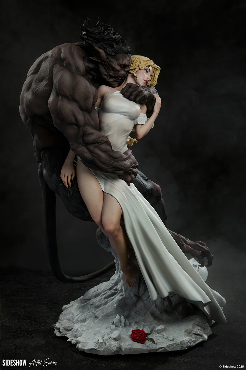 Sideshow Originals – Estatua de La Bella y la Bestia
