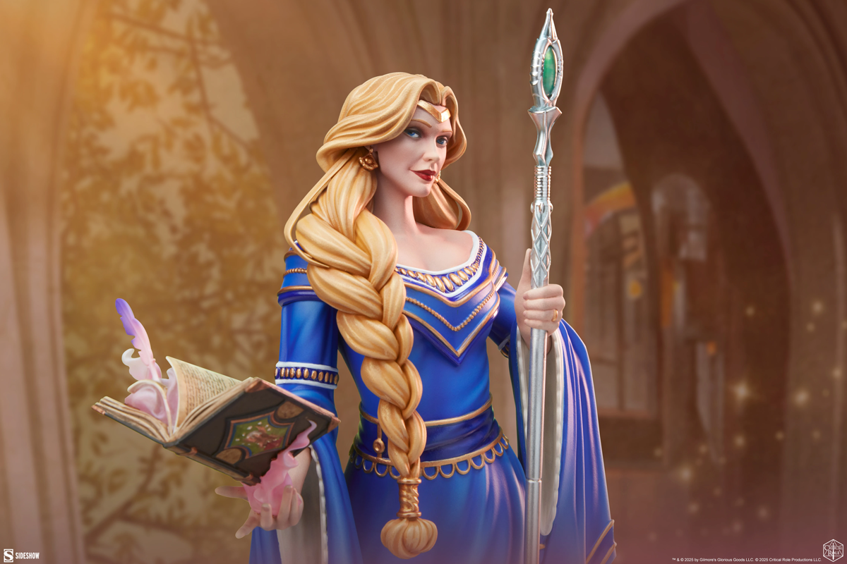 Papel crítico - Estatua de Allura Vysoren (Vox Machina)