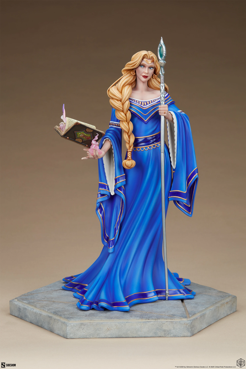 Papel crítico - Estatua de Allura Vysoren (Vox Machina)