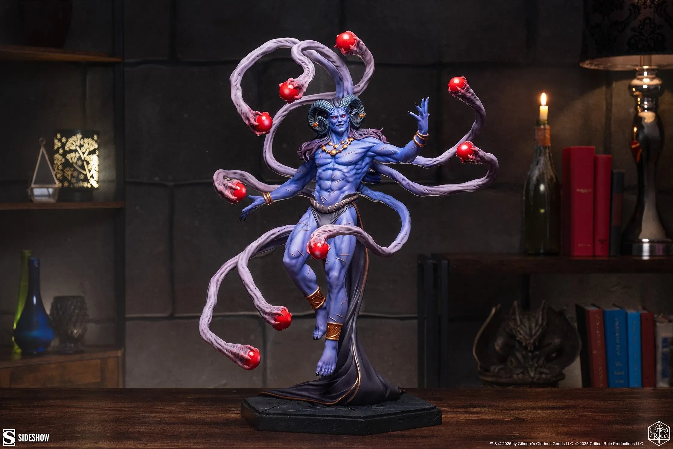 SID200673 Critical Role - Lucien the Neosomnovem (Mighty Nein) Statue - Sideshow Collectibles - Titan Pop Culture