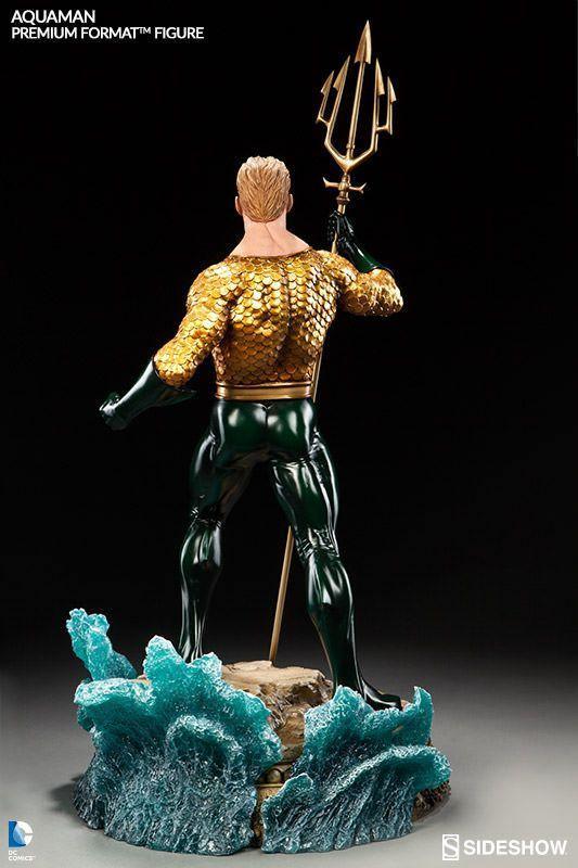 SID300218 Aquaman - Premium Format 1:4 Scale Statue - Sideshow Collectibles - Titan Pop Culture