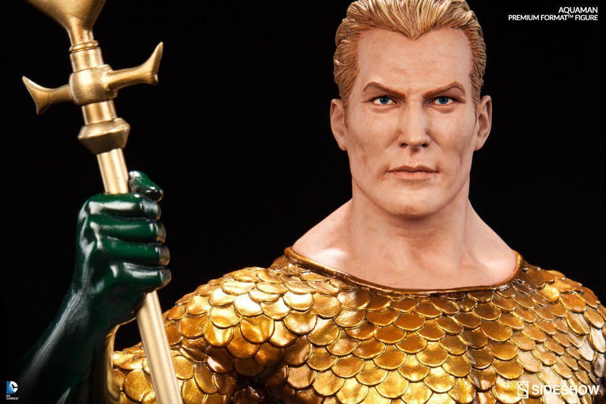 SID300218 Aquaman - Premium Format 1:4 Scale Statue - Sideshow Collectibles - Titan Pop Culture