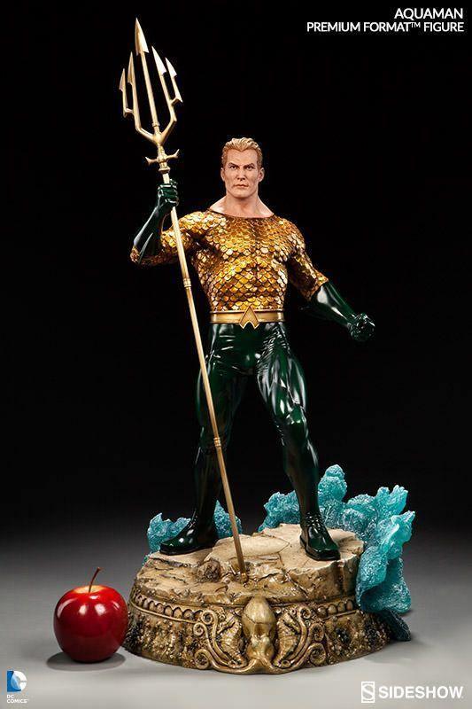 SID300218 Aquaman - Premium Format 1:4 Scale Statue - Sideshow Collectibles - Titan Pop Culture