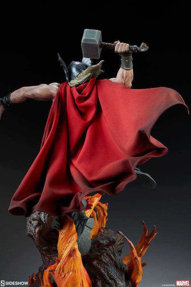 SID300673 Marvel Comics - Thor Breaker of Brimstone Premium Format 1:4 Scale Statue - Sideshow Collectibles - Titan Pop Culture