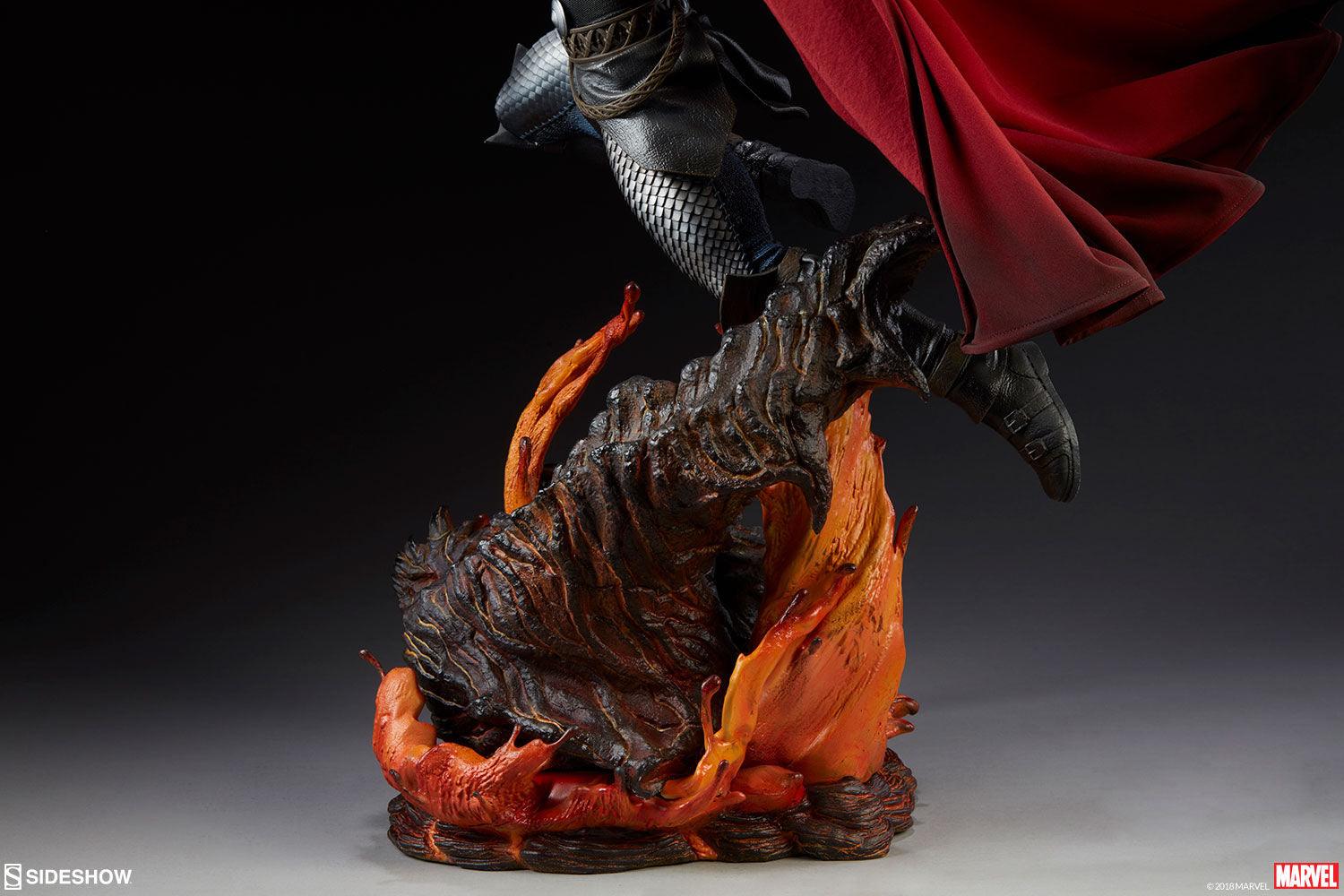 SID300673 Marvel Comics - Thor Breaker of Brimstone Premium Format 1:4 Scale Statue - Sideshow Collectibles - Titan Pop Culture