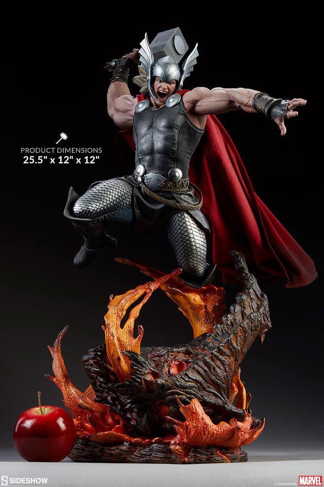 SID300673 Marvel Comics - Thor Breaker of Brimstone Premium Format 1:4 Scale Statue - Sideshow Collectibles - Titan Pop Culture