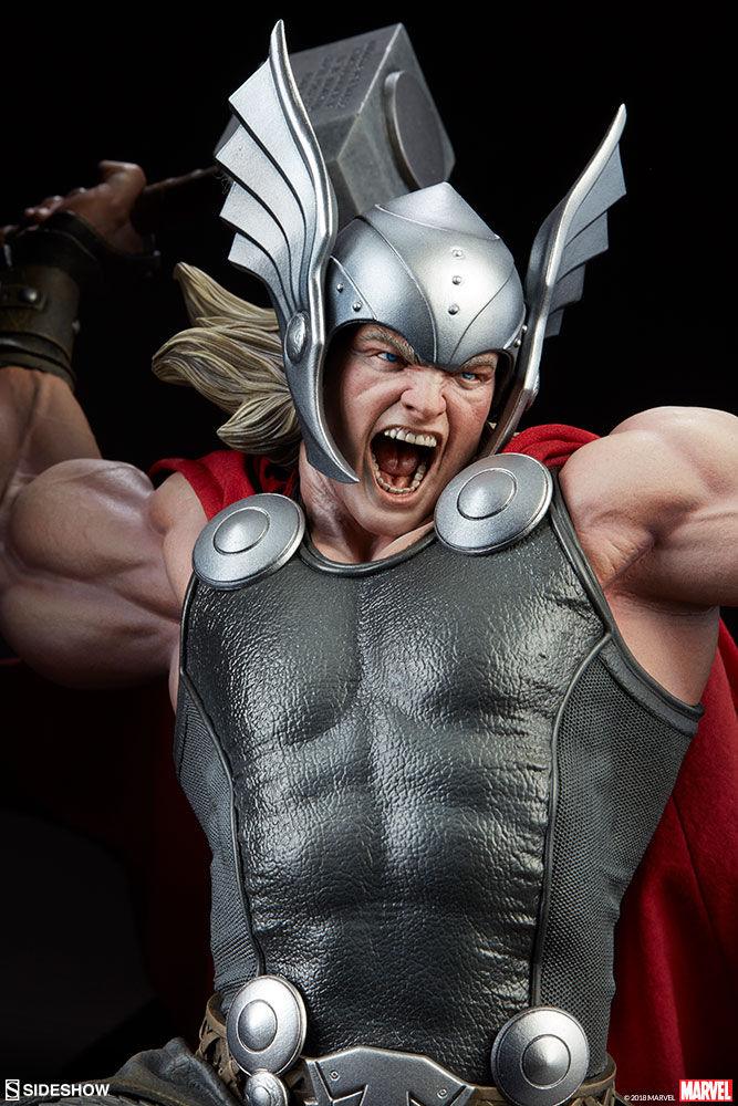 SID300673 Marvel Comics - Thor Breaker of Brimstone Premium Format 1:4 Scale Statue - Sideshow Collectibles - Titan Pop Culture