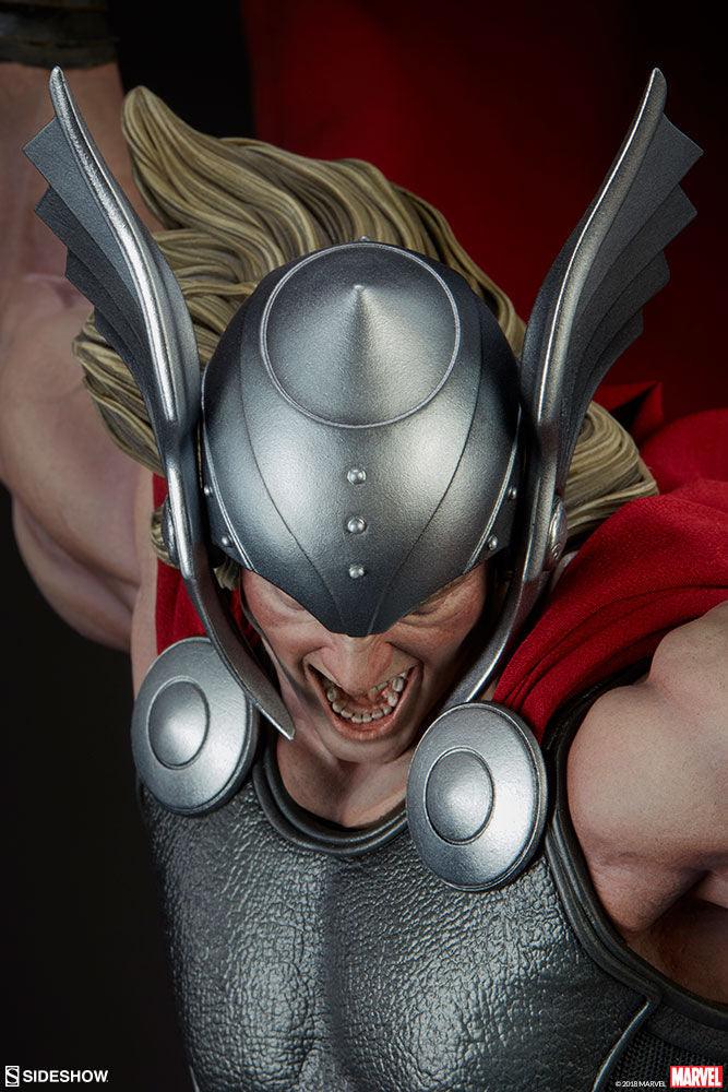 SID300673 Marvel Comics - Thor Breaker of Brimstone Premium Format 1:4 Scale Statue - Sideshow Collectibles - Titan Pop Culture