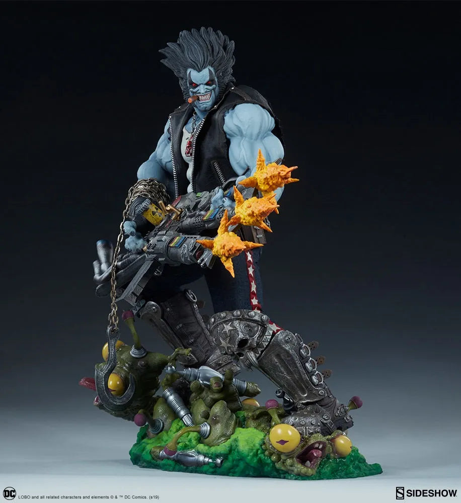 SID300682 DC Comics - Lobo Maquette - Sideshow Collectibles - Titan Pop Culture