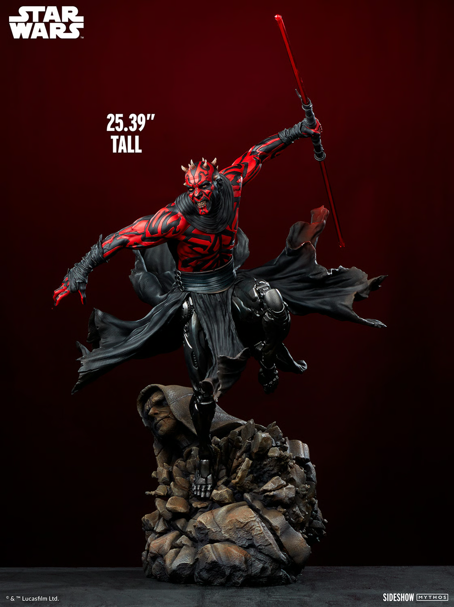 Star Wars - Estatua de Darth Maul Mythos Premium Format