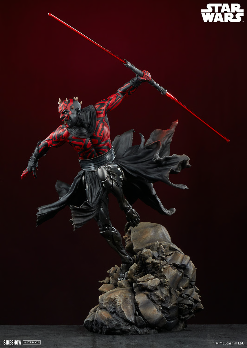 Star Wars - Estatua de Darth Maul Mythos Premium Format
