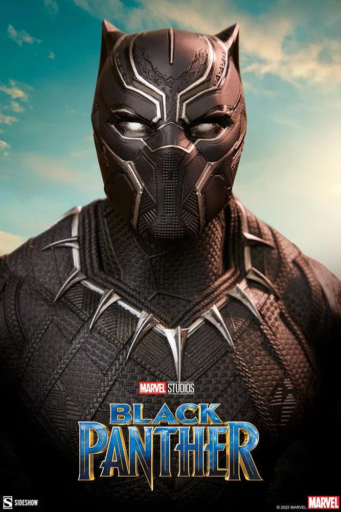 SID300764 Black Panther (2018) - Black Panther Premium Format Statue - Sideshow Collectibles - Titan Pop Culture