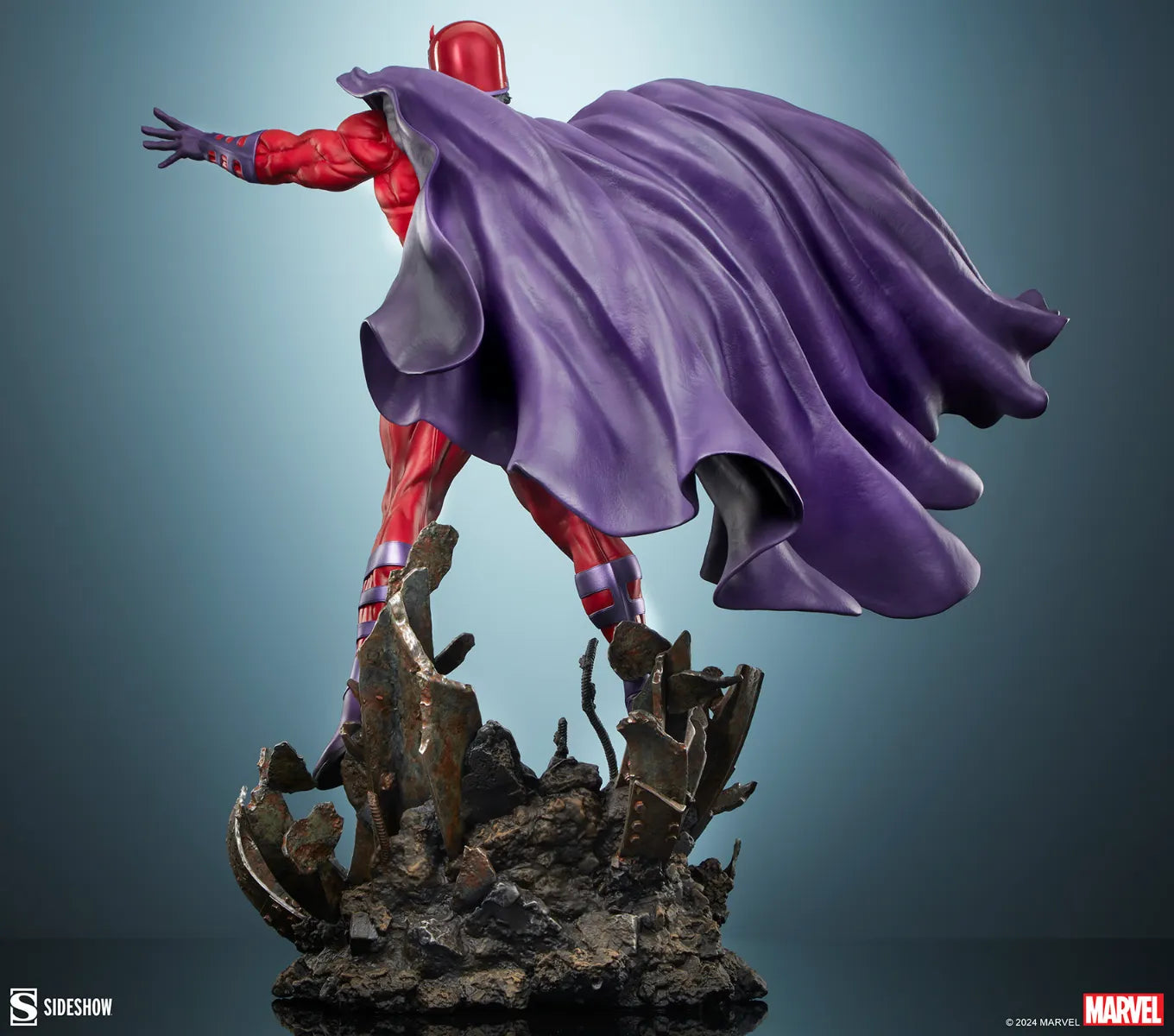 SID300791 X-Men - Magneto: Master of Magnetism Premium Format Statue - Sideshow Collectibles - Titan Pop Culture