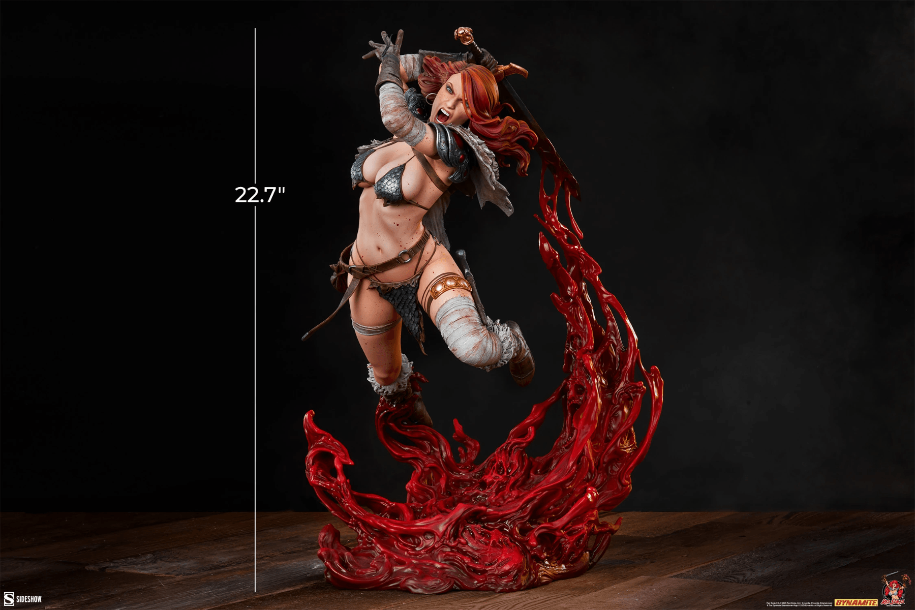 SID300813 Red Sonja - A Savage Sword Premium Format Statue - Sideshow Collectibles - Titan Pop Culture