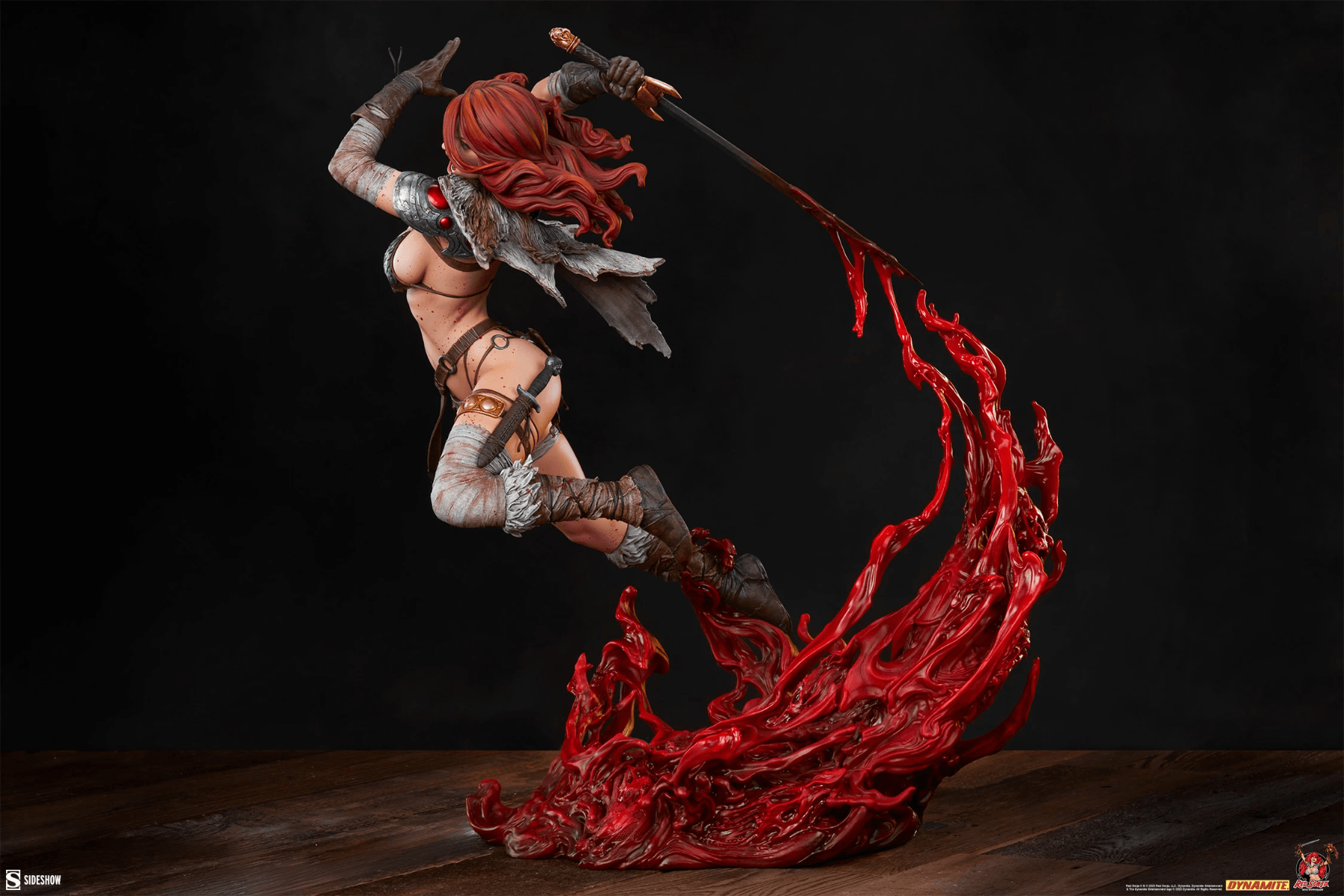 SID300813 Red Sonja - A Savage Sword Premium Format Statue - Sideshow Collectibles - Titan Pop Culture