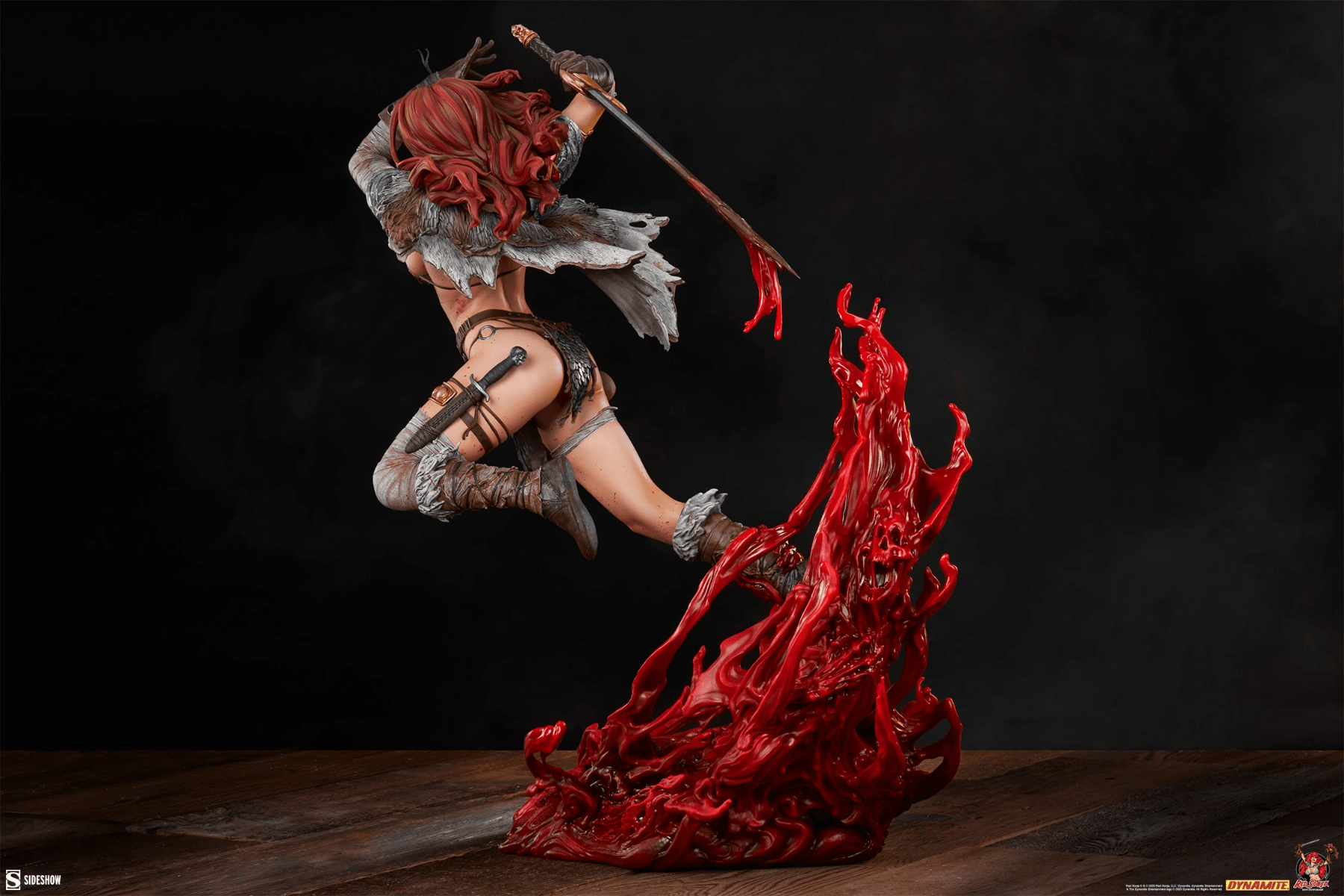 SID300813 Red Sonja - A Savage Sword Premium Format Statue - Sideshow Collectibles - Titan Pop Culture