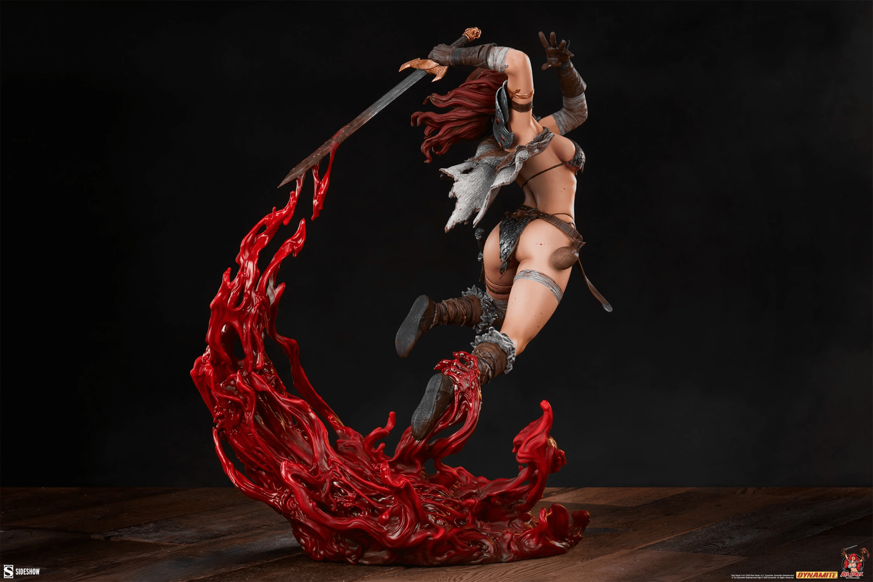 SID300813 Red Sonja - A Savage Sword Premium Format Statue - Sideshow Collectibles - Titan Pop Culture