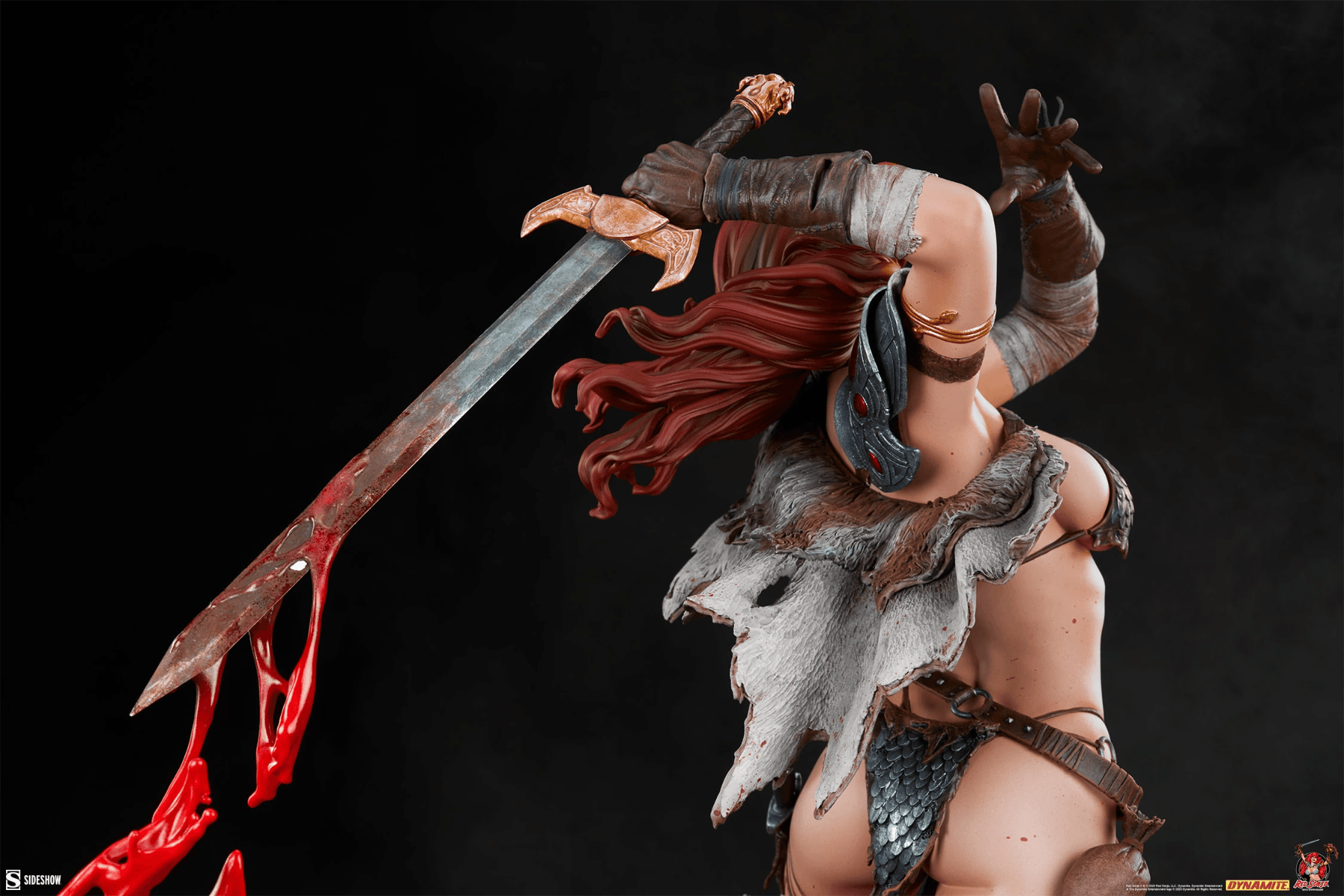 SID300813 Red Sonja - A Savage Sword Premium Format Statue - Sideshow Collectibles - Titan Pop Culture