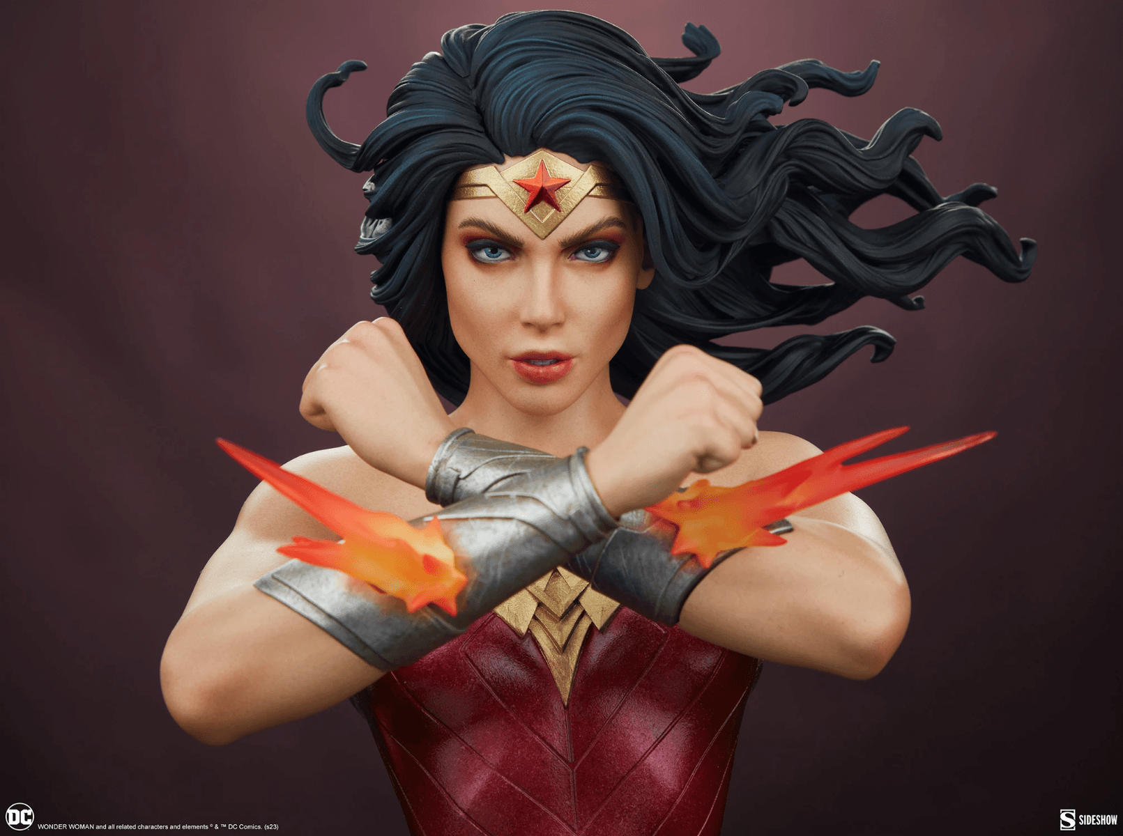 SID300817 Wonder Woman - Saving The Day Premium Format Statue - Sideshow Collectibles - Titan Pop Culture