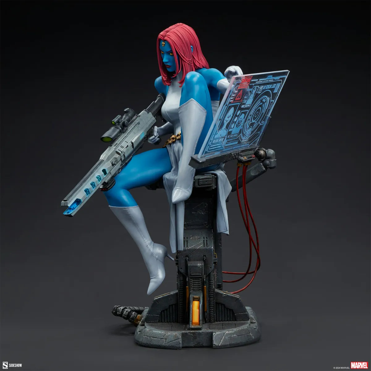 SID300825 X-Men - Mystique: Freedom & Destiny Premium Format Figure - Sideshow Collectibles - Titan Pop Culture