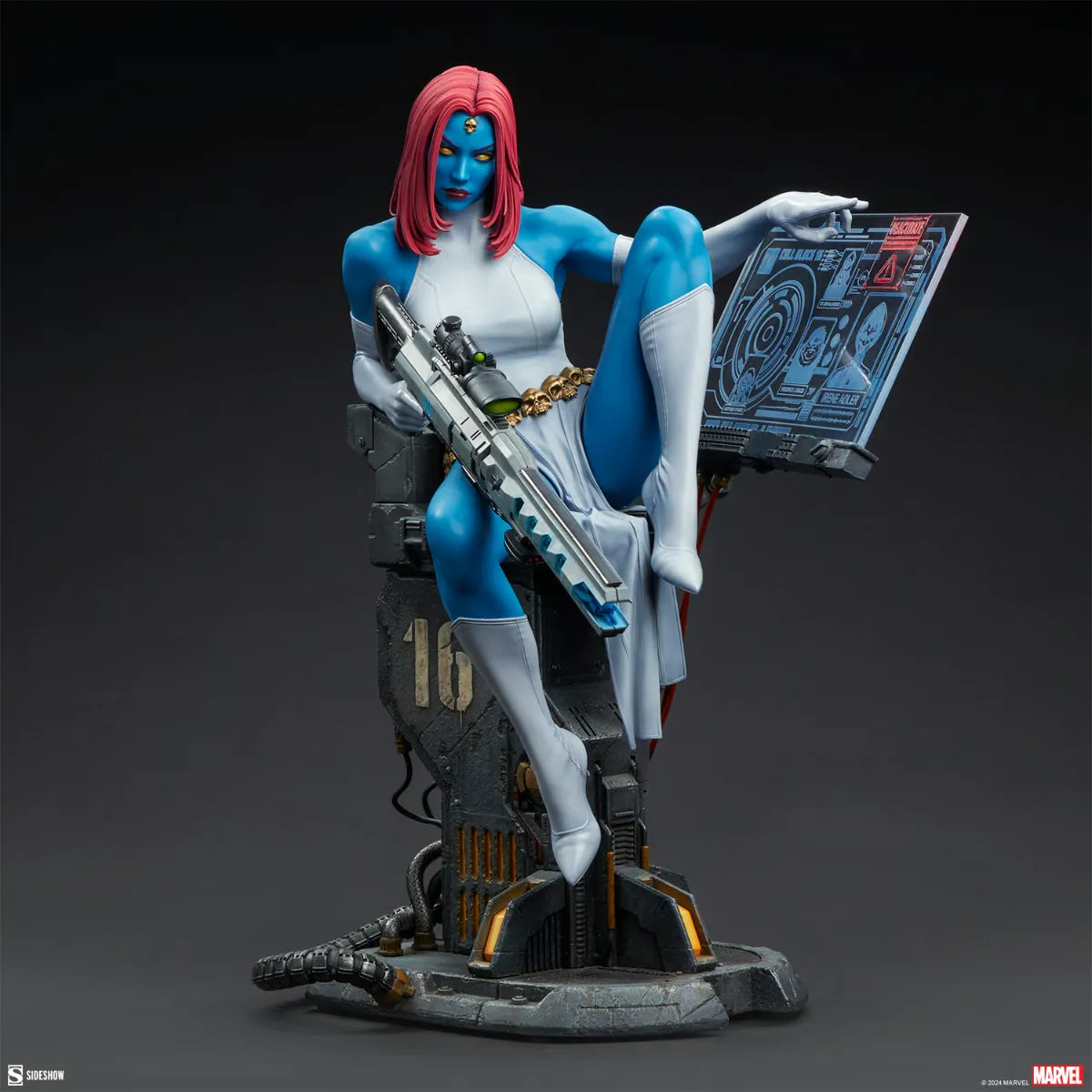 SID300825 X-Men - Mystique: Freedom & Destiny Premium Format Figure - Sideshow Collectibles - Titan Pop Culture