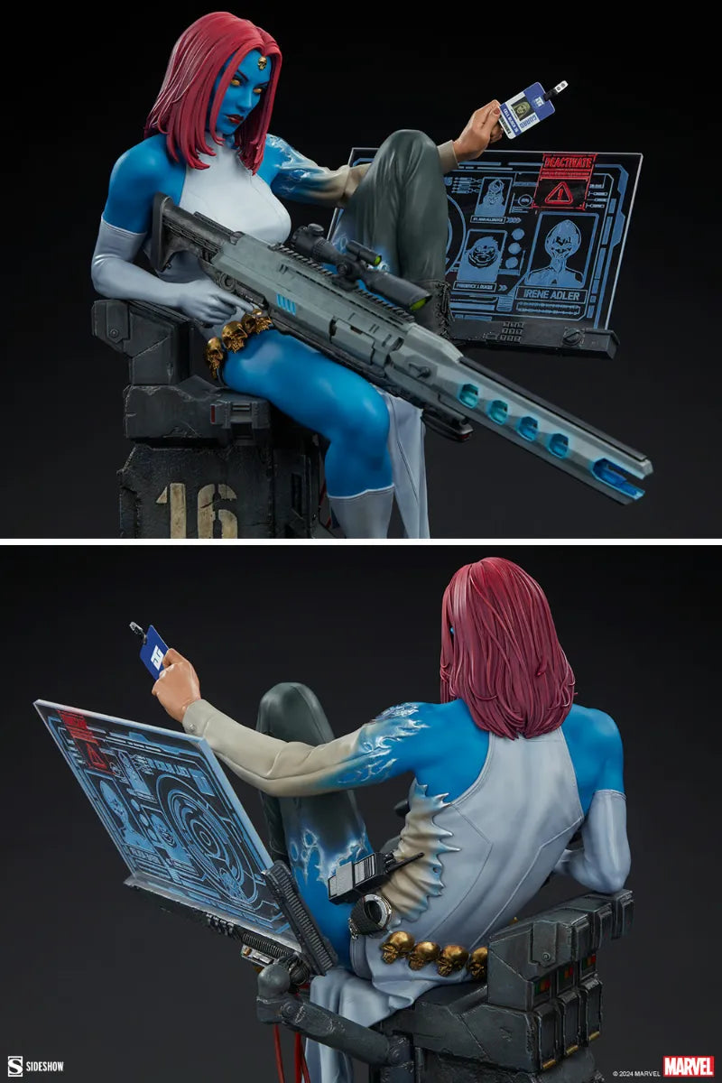 SID300825 X-Men - Mystique: Freedom & Destiny Premium Format Figure - Sideshow Collectibles - Titan Pop Culture