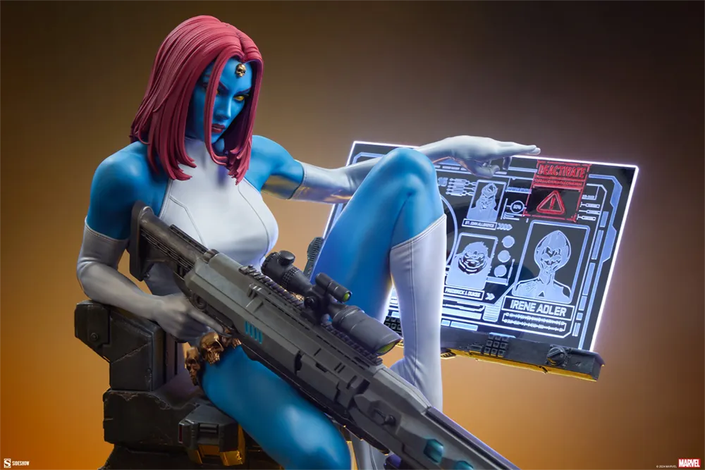 SID300825 X-Men - Mystique: Freedom & Destiny Premium Format Figure - Sideshow Collectibles - Titan Pop Culture