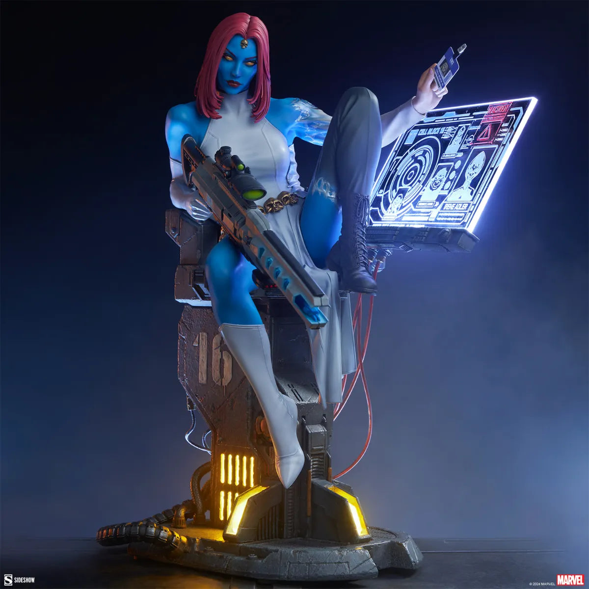 SID300825 X-Men - Mystique: Freedom & Destiny Premium Format Figure - Sideshow Collectibles - Titan Pop Culture