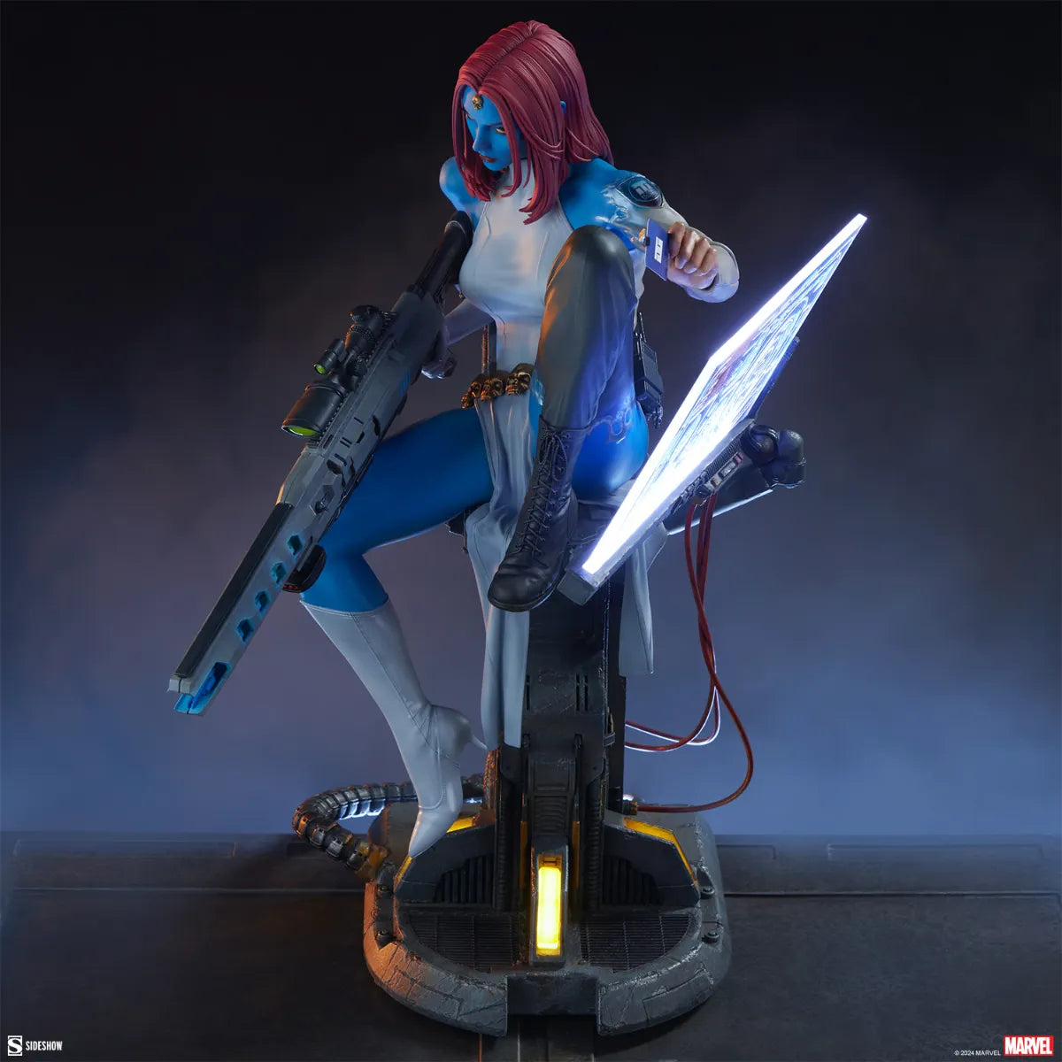 SID300825 X-Men - Mystique: Freedom & Destiny Premium Format Figure - Sideshow Collectibles - Titan Pop Culture