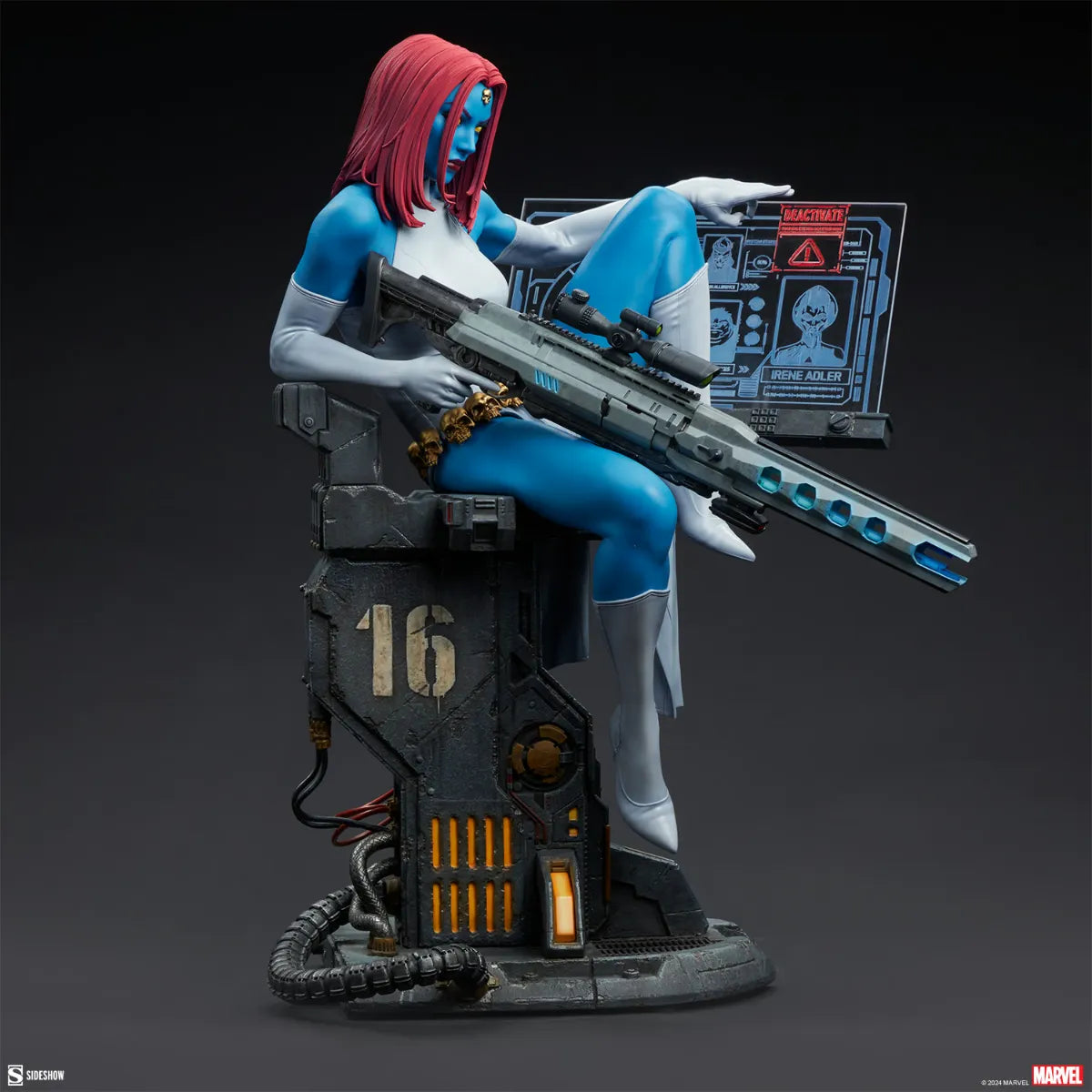 SID300825 X-Men - Mystique: Freedom & Destiny Premium Format Figure - Sideshow Collectibles - Titan Pop Culture