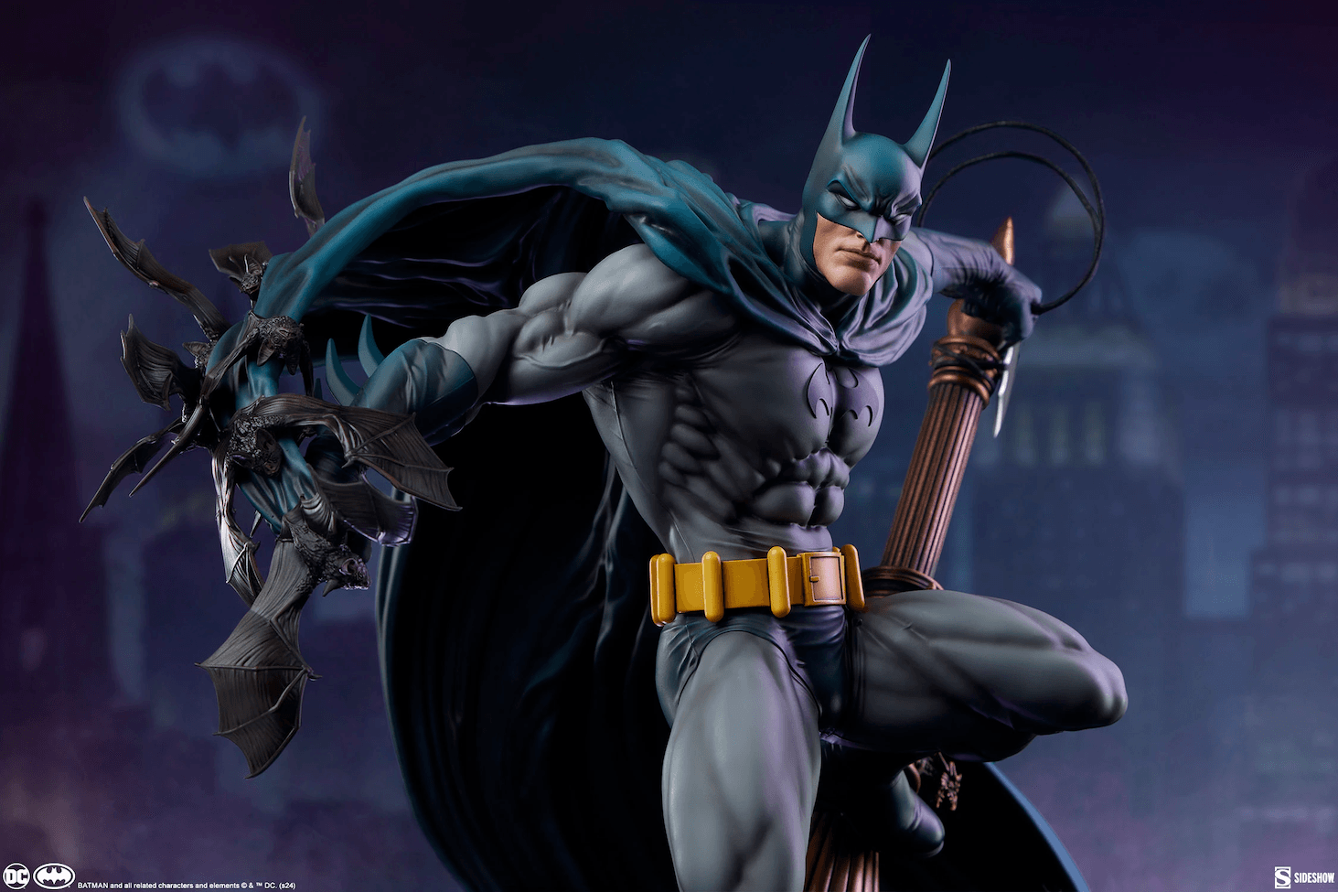 SID300831 Batman - Batman Premium Format 1:4 Scale Statue - Sideshow Collectibles - Titan Pop Culture