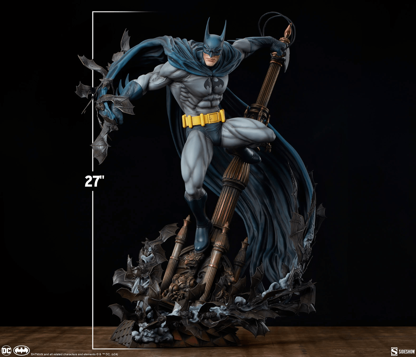 SID300831 Batman - Batman Premium Format 1:4 Scale Statue - Sideshow Collectibles - Titan Pop Culture