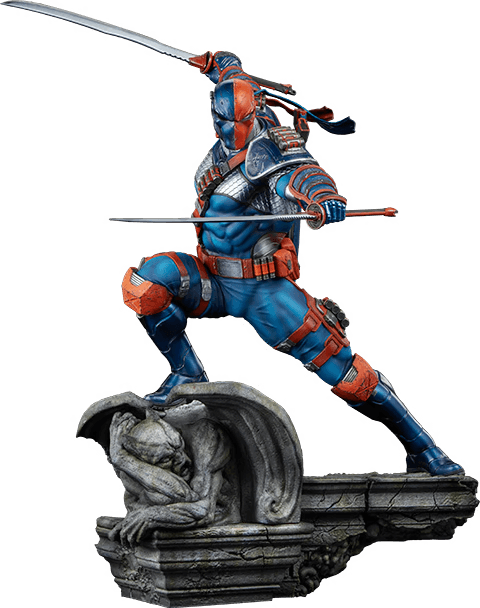 SID300832 DC Comics - Deathstroke Premium Format Statue - Sideshow Collectibles - Titan Pop Culture