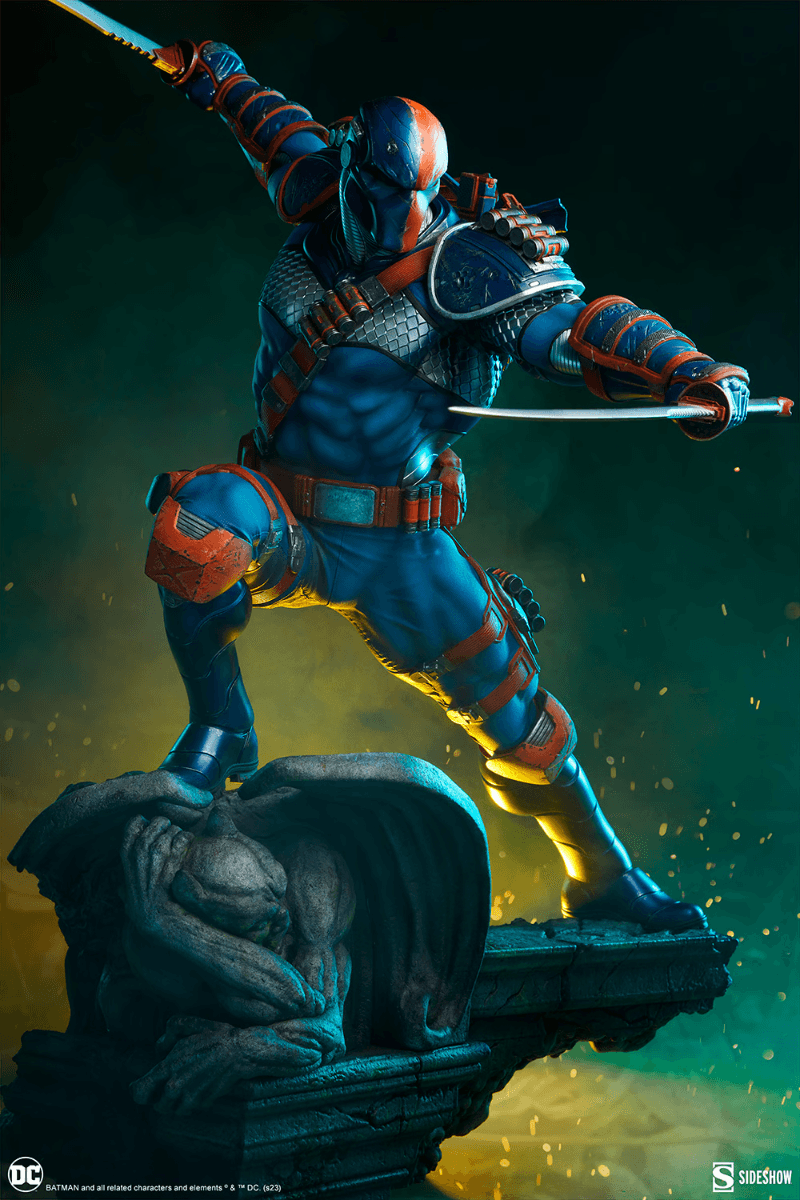 SID300832 DC Comics - Deathstroke Premium Format Statue - Sideshow Collectibles - Titan Pop Culture