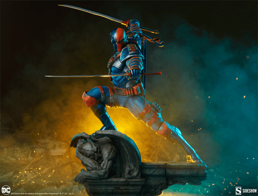 SID300832 DC Comics - Deathstroke Premium Format Statue - Sideshow Collectibles - Titan Pop Culture