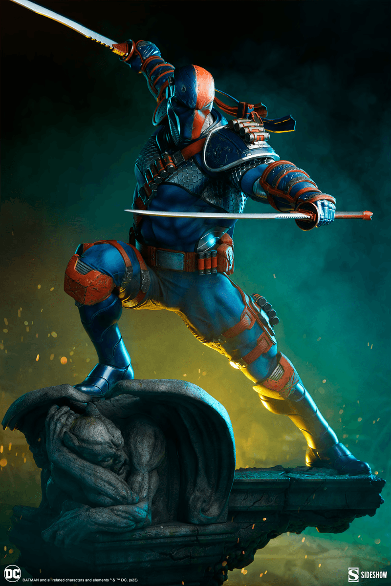 SID300832 DC Comics - Deathstroke Premium Format Statue - Sideshow Collectibles - Titan Pop Culture